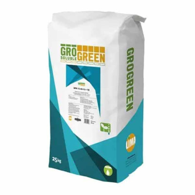 Комплексне добриво ГроГрін (GroGreen, 13-40-13+ТЕ), 25 кг, Бельгія, оригінал